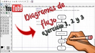 EJERCICIOS DE DIAGRAMA DE FLUJOEJERCICIOS 1 2 Y 3 [upl. by Enetsuj121]