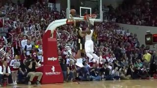 Carsen Edwards Dunks on Josh Newkirk Indiana vs Purdue [upl. by Kosiur495]