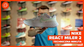 Nike React Miler 2  Techniczna minuta 106  Sklep Biegacza [upl. by Matt]