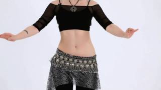 How to Do Hip Lifts amp Basic Shimmy  Belly Dancing [upl. by Adnalro]