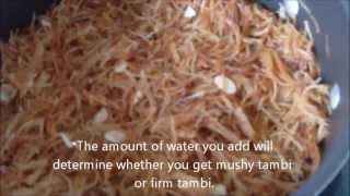 How to Make Tambi za Kukaanga [upl. by Etireugram758]