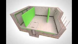 Basement Waterproofing Newton System 500 [upl. by Neiv]