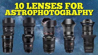 10 Ultra wide lenses for astrophotography [upl. by Veneaux342]