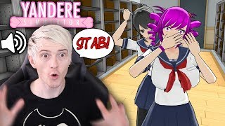 Playing Yandere Simulator with ONLY Voice commands [upl. by Valorie]