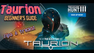 Taurion Blockchain MMO Xaya  CHI Beginners Guide  Tips amp Tricks [upl. by Pedersen161]