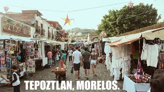 TEPOZTLAN PUEBLO MAGICO EN MORELOS [upl. by Nylannej]