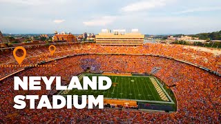 Tour the University of Tennessee Knoxville’s Neyland Stadium [upl. by Etteuqram]