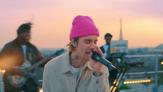 Justin Bieber  Somebody Live from Paris [upl. by Itoc46]