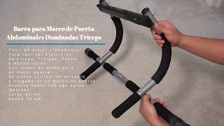 Barra Para Marco De Puerta Abdominales Dominadas Triceps [upl. by Eilyab429]