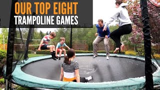 Our Top Eight Trampoline Games [upl. by Nilekcaj528]