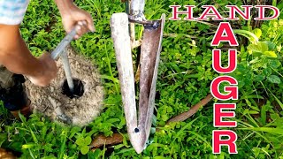 Earth Auger  How To Make Earth Auger  Creative  Tools [upl. by Etnoval]