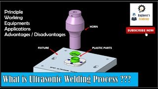 What is Ultrasonic Welding Process  Engineers Academy [upl. by Nevram]