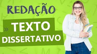 TEXTO DISSERTATIVO CARACTERÍSTICAS DA REDAÇÃO  Profa Pamba [upl. by Normy]