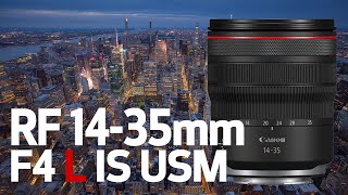 Introducing the Canon RF1435mm F4 L IS USM Lens [upl. by Chapel]