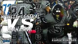 HIGH SCHOOL FOOTBALL  Westerville Central vs Gahanna  HIGHLIGHT [upl. by Myrtia]