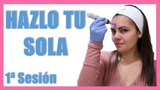 💉 DERMAPEN en CASA💉 Microneedling Dr Pen ELIMINACIÓN de ARRUGAS Reducción OJERAS 2021 [upl. by Nairad]