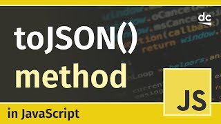 Using JSON Like a Pro with toJson in JavaScript [upl. by Putnam]