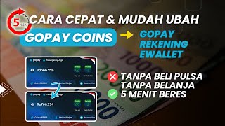 Cara Paling Mudah Ubah Gopay Coin Jadi Saldo Gopay Tanpa Belanja [upl. by Metcalf]