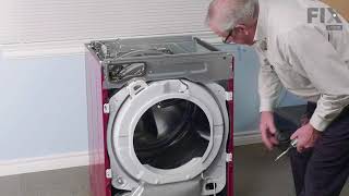 LG Dryer Repair  How to Replace the Thermistor [upl. by Sulihpoeht533]