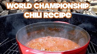 National Champion Chili Recipe 2018 [upl. by Daveen]