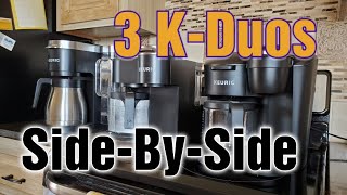 Keurig KDuo vs The KDuo Plus amp Duo Essentials They Are All Very Different Machines Heres How [upl. by Ttoille]