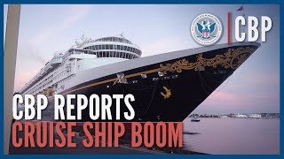 New Equipment Better Technology to Expedite Cruise Ship Passengers Processing  CBP Reports [upl. by Rehpotsirh]