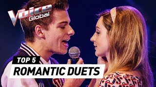 VALENTINES DAY special ROMANTIC DUETS in The Voice [upl. by Noteek]