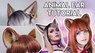 Cosplay Animal Ear Tutorial [upl. by Waxler]