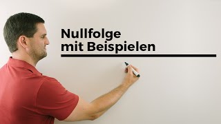 Nullfolge mit Beispielen Folgen in der Mathematik  Mathe by Daniel Jung [upl. by Troyes]