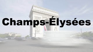 How to Say Champs Élysées CORRECTLY amp WHY French Pronunciation [upl. by Alyac569]