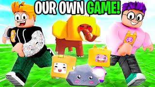 WE MADE A ROBLOX GAME LANKYBOX SIMULATOR SECRETS  SPECIAL CODES REVEALED [upl. by Akeylah]