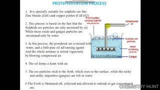 FROTH FLOATATION PROCESS [upl. by Odracer381]