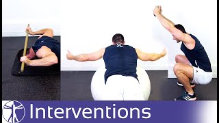 Thoracic Spine Extension Strengthening Exercises [upl. by Lorita834]