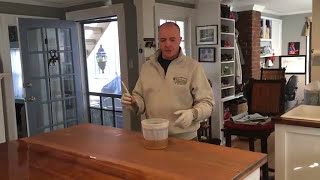 HOW TO APPLY POLYURETHANE TO WOOD [upl. by Atteuqnas784]