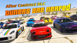 GTA V Fastest Tuner DLC car after Nerf in Contract DLC [upl. by Hughett]