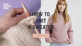 How To Knit The Eden Sweater [upl. by Dunstan]