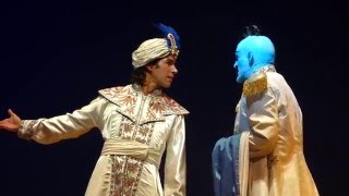 Aladdin A Musical Spectacular 09Jan16 445PM Show [upl. by Olia]