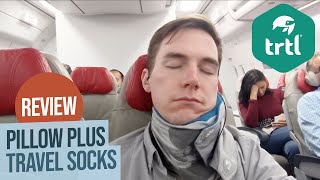 Trtl Pillow Review New version  Best travel pillow [upl. by Layor]