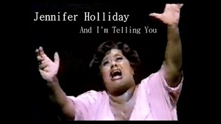 Jennifer Holliday  And Im Telling You 1982 Tony Awards Dreamgirls [upl. by Anadroj572]