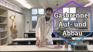 Der Gasbrenner Auf und Abbau [upl. by Ahsinaj]