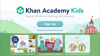 Get Started with Khan Academy Kids [upl. by Nelleoj]