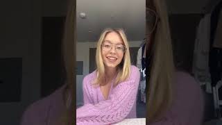 Sydney Sweeneys Instagram Live 32620 [upl. by Norted461]