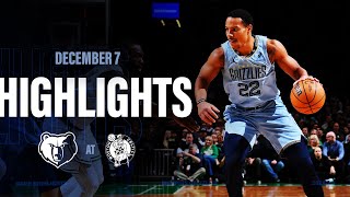 Memphis Grizzlies Highlights vs Boston Celtics [upl. by Ahtera]