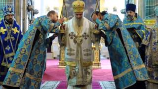 Orthodox Divine Liturgy in Church Slavonic [upl. by Dammahom]