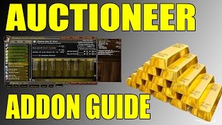 World of Warcraft How To Gold Making Auction House Auctioneer Addon [upl. by Thelma]