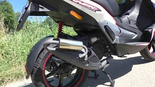 Gilera Runner SP 50 Original  Stock Exhaust Sound Test [upl. by Toback206]