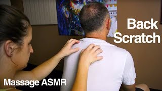 ASMR Back Scratching Tracing amp Running Fingers [upl. by Rosenzweig290]