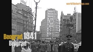 Belgrad 1941  Beograd  Belgrade  German Occupation [upl. by Mohr117]