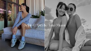 Soph amp Weylie Take Miami  Vlog [upl. by Shaine85]