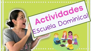 ACTIVIDADES PARA ESCUELA DOMINICAL NIÑOS 8 A 10 AÑOS [upl. by Artemas]